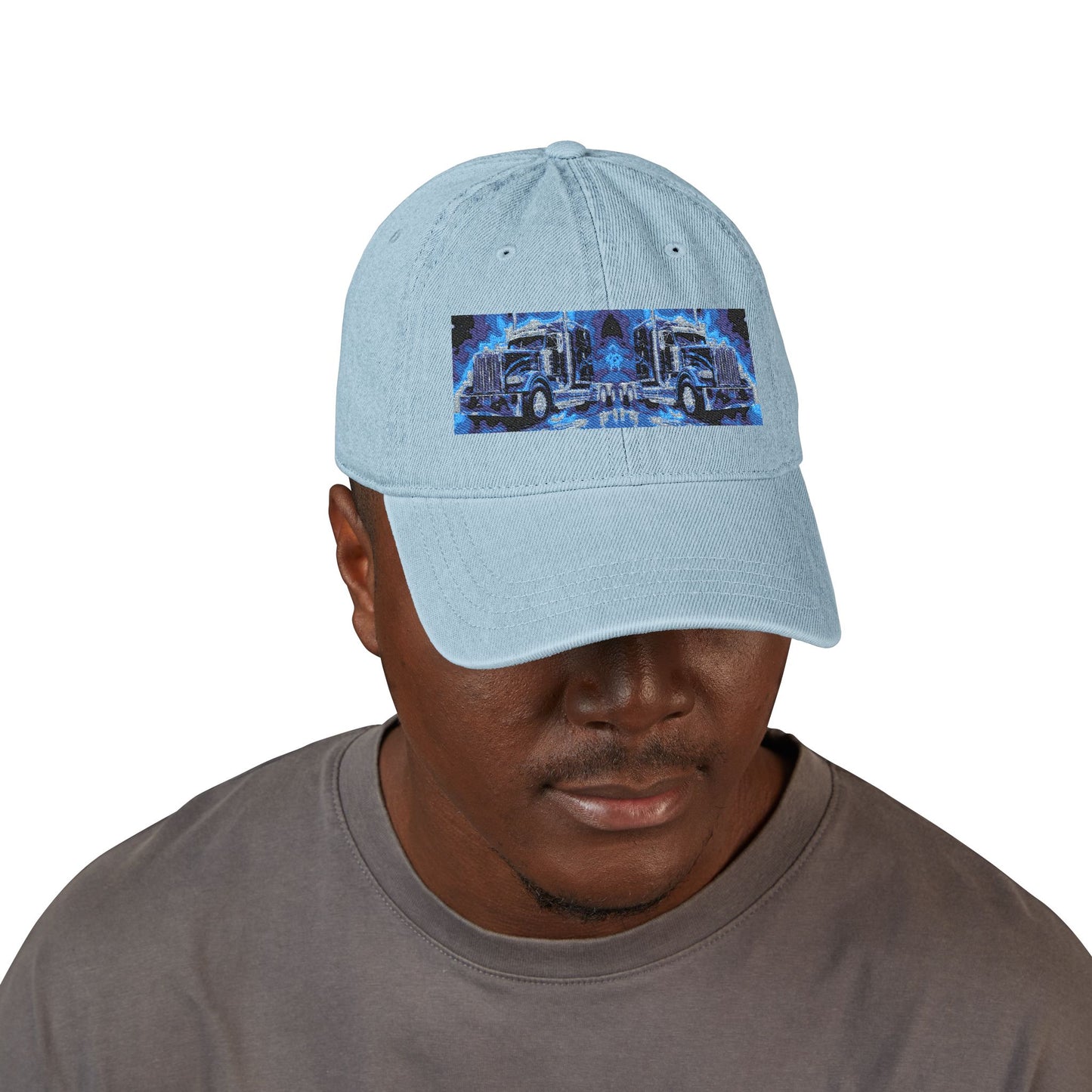 Embroidered Cosmic Truck Dad Hat