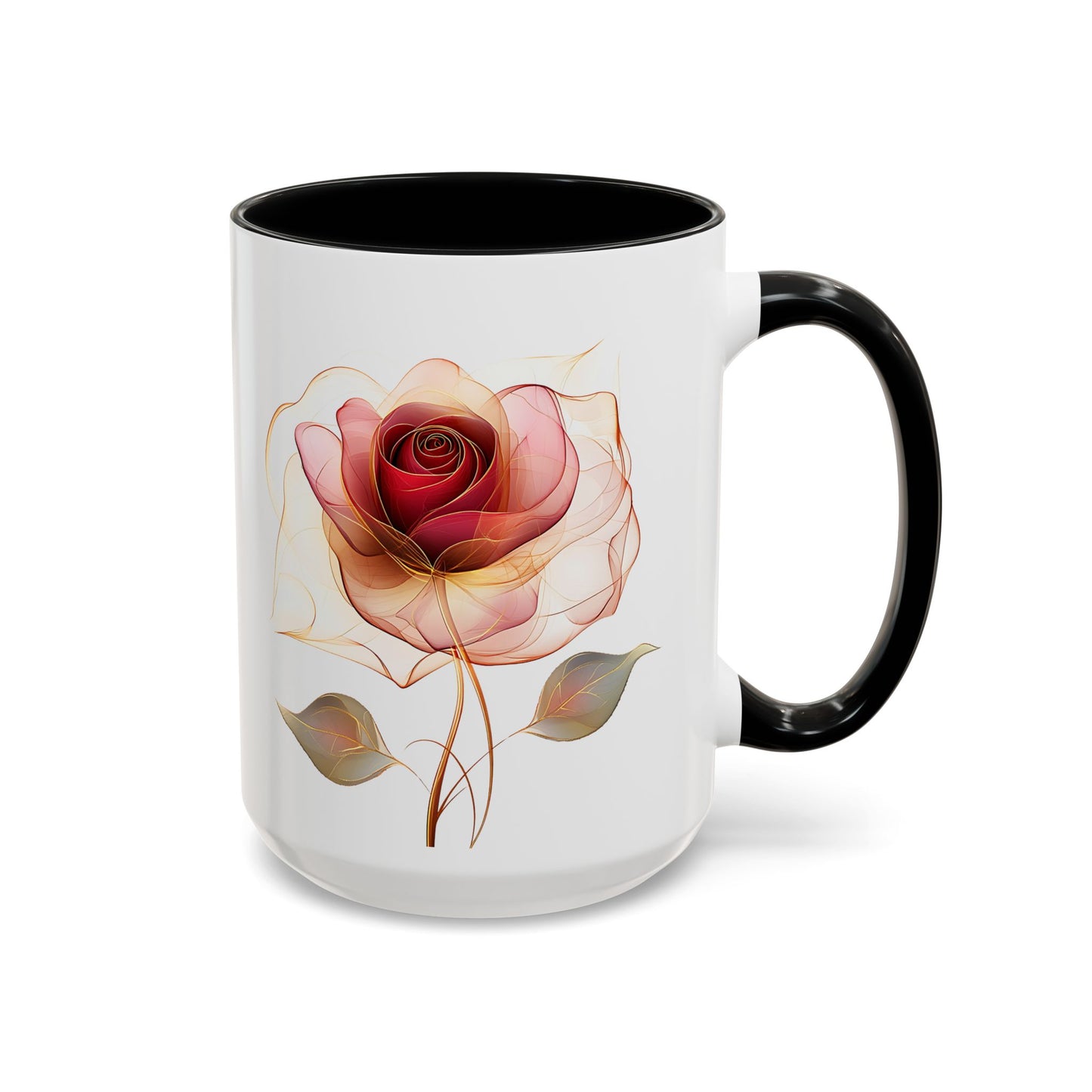 Elegant Ethereal RoseCoffee/Tea Cup (15oz)