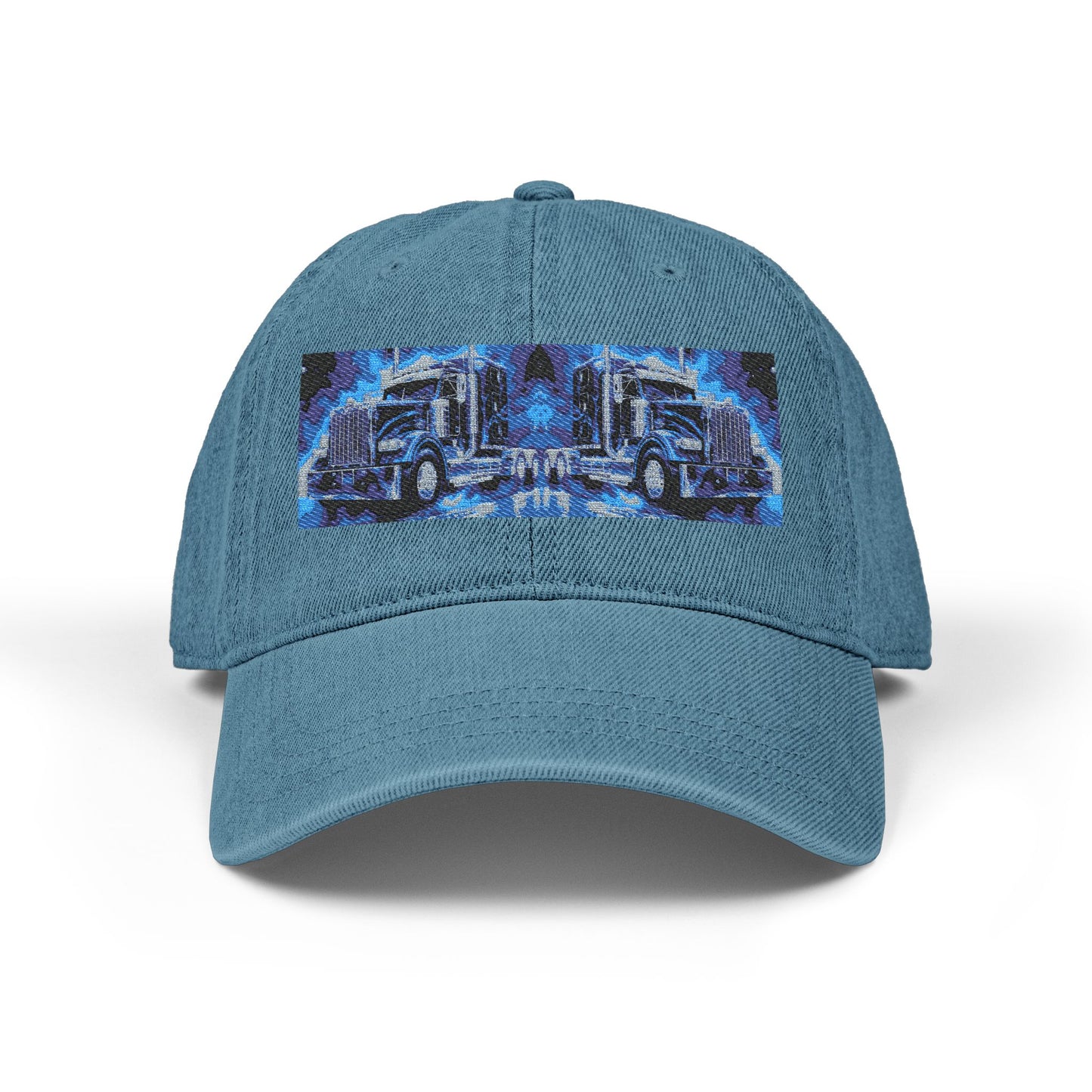 Embroidered Cosmic Truck Dad Hat