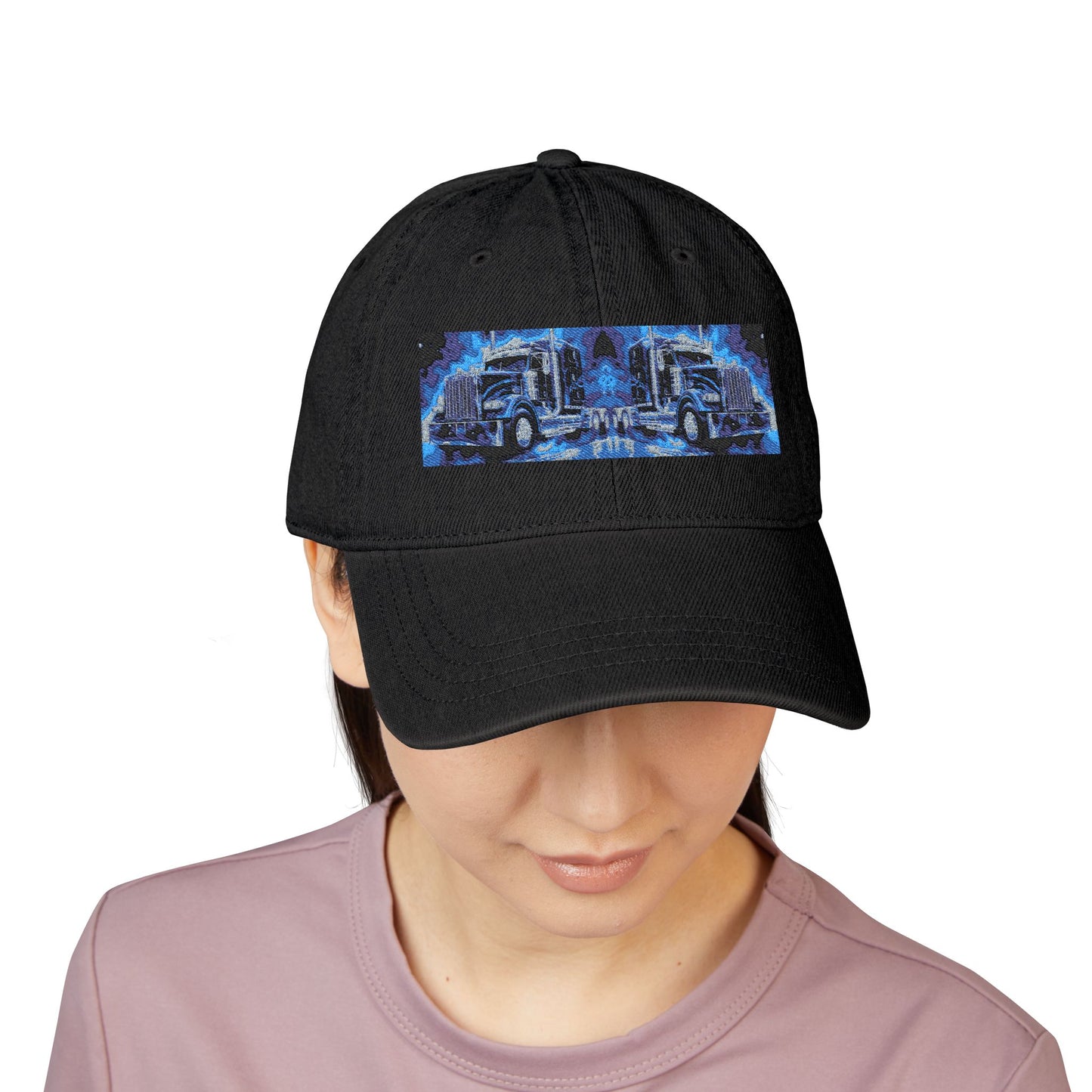 Embroidered Cosmic Truck Dad Hat